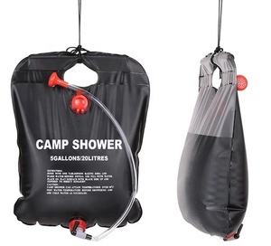 En stock – Nouveauté : <span class=keywords><strong>Douche</strong></span> de camping <span class=keywords><strong>portable</strong></span> 20L (5 gallons) avec sac chauffant et tuyau – Chauffe-eau solaire pour extérieur et autres équipements de camping - Product Image 2