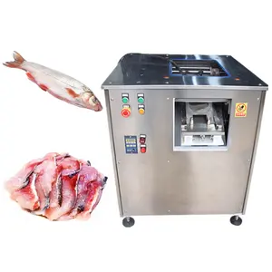 Juyou Ikan Tipis Fillet Cutting Machine dengan Kualitas Bagus Segar Fillet Ikan Membuat Mesin Fillet Ikan Memotong Membelah Mesin