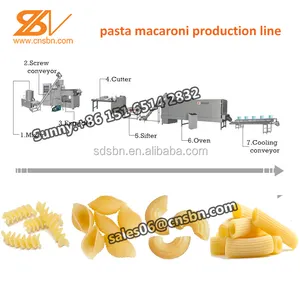 Macaroni pasta processing line