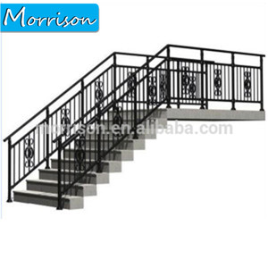Calidad superior más nuevo diseño simple diseño de la parrilla de <span class=keywords><strong>hierro</strong></span> para balcón - Product Image 2