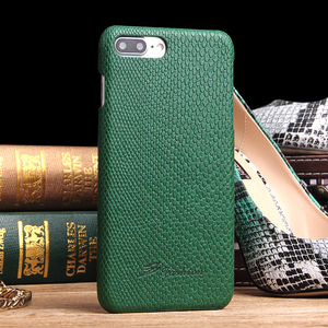 Premium pu cuero serpiente líneas caja del teléfono celular para el iPhone 7 - Product Image 5