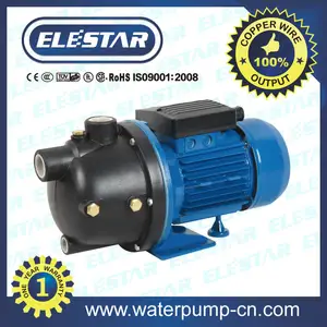 PPO latón bomba 0,37 kw-0.75kw Plastic body pump impulsor de alambre de cobre Auto jet-p del agua
