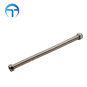 316 304 agua caliente de acero inoxidable de metal flexible manguera/tubo baño cocina fregadero de drenaje tubería - Product Image 2