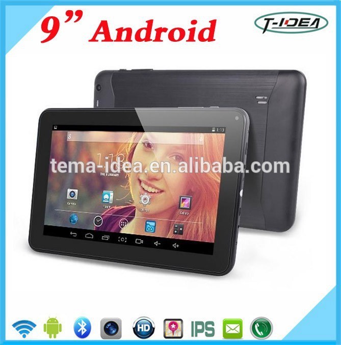 Barato Tablet Android con doble cámara bluetooth, 9 pulgadas Tablet Pc Android 4.4