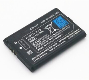 <span class=keywords><strong>Batterie</strong></span> de jeu <span class=keywords><strong>CTR</strong></span>-<span class=keywords><strong>003</strong></span> 3.6V 1300mAh Li-ion <span class=keywords><strong>Batterie</strong></span> de remplacement pour <span class=keywords><strong>Nintendo</strong></span> 3DS - Product Image 3