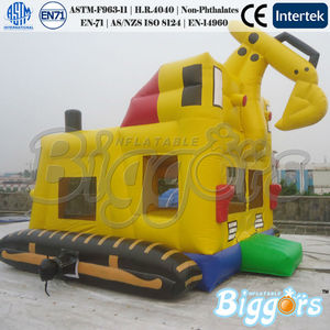 de camiones de construcción casa de brinco inflables de pvc producto para negocio de <span class=keywords><strong>alquiler</strong></span> - Product Image 1