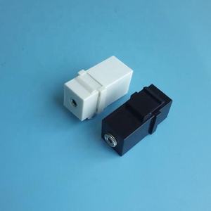 Phong cách mới Keystone 3.5mm âm thanh kết nối Jack 1/8 "3.5mm âm thanh Keystone Coupler - Product Image 4