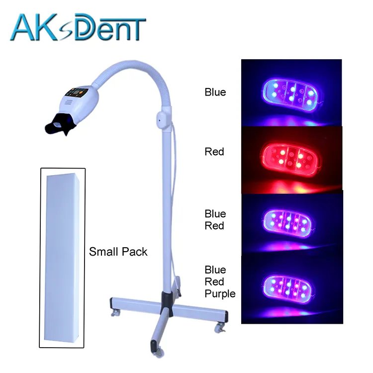 Aksdent Tandheelkundige Apparatuur D9GG 14 Led Tanden Bleken Led Light Bleken Licht Whitening Tand Lamp Teeth Whitening Machine