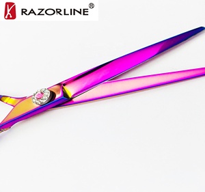 Venta al por mayor salón de belleza equipo tijeras de pelo 440C japonés profesional de corte de pelo tijeras para Peluquerias - Product Image 1
