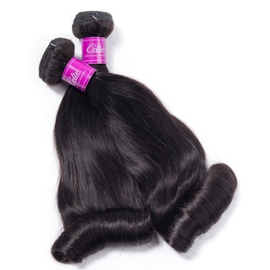 Nhà Máy Cung Cấp Trực Tiếp Lớp Biểu Bì Phù Hợp Nhà Cung Cấp Tóc Con Người Tóc Weave Gói Trứng Bó Tóc Xoăn - Product Image 2