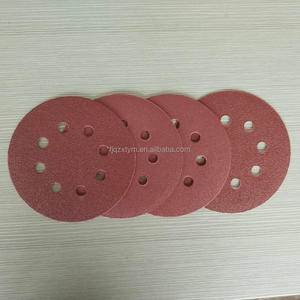 5-Zoll 8-Loch Staubfreie Klett-Schleifscheibe aus Aluminiumoxid mit Papierunterlage - Product Image 5