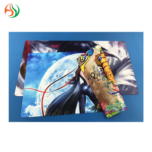 Premium Anime <span class=keywords><strong>Game</strong></span> Mat Groothandel Aangepaste Sublimatieprint Dubbelzijdig Waterdichte Speelmat voor Kaartspellen - Product Image 4