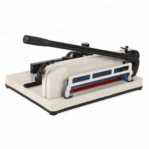 Coupe-papier manuel de haute qualité 858-A4, machine à découper le papier manuelle, couteaux à coins droits, presse manuelle <span class=keywords><strong>BFT</strong></span> A4/330mm 40m - Product Image 2