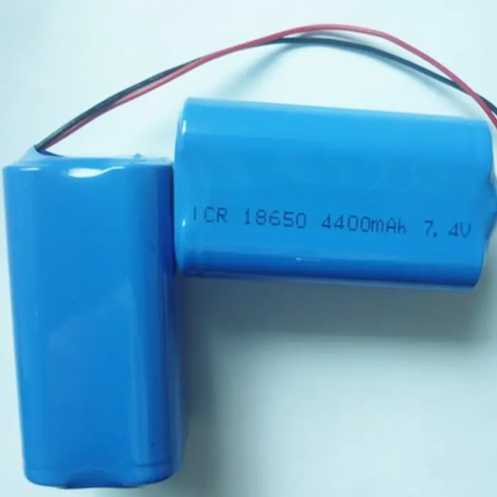 Haute qualité Personnalisé 2sp li-ion batterie 7.4 v 4400 mah