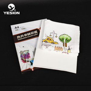 Yesion Thăng Hoa Màu Đen và Trắng T-Shirt Chuyển Giấy Tấm & Kích Thước Cuộn - Product Image 6