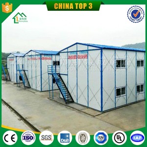 Panel sándwich prefabricado <span class=keywords><strong>casa</strong></span> dormitorio de los trabajadores en el lugar de la estructura de acero - Product Image 3