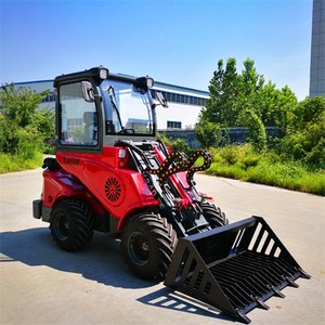Loader Backhoe Mini Bersertifikasi CE DY840, Traktor Rumput Kecil Front End Loader - Product Image 3