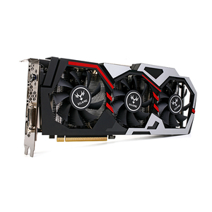 NVIDIA-tarjeta gráfica de juegos iGame GeForce GTX1060 Flame Battle U-3GD5, tarjeta gráfica usada con 3GB GDDR5 de 192 bits - Product Image 4