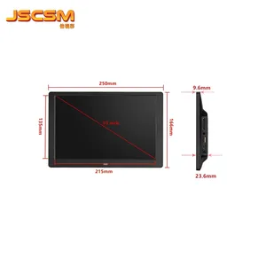 Full Hd Zwarte Kleur 10 Inch Android Capacitieve Pos Lcd Touch Screen Monitor Voor Markt Advertentie