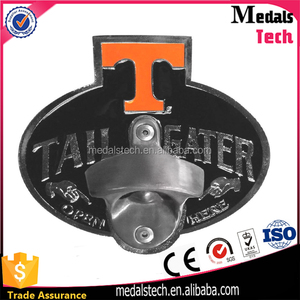 Bán Hot Skull Logo Tùy Chỉnh Kim Loại Made Đen Treo Tường Bottle Opener Với Cap Catcher - Product Image 2