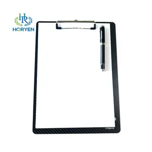 New Design Carbon Fiber Cnc Cut Plate A4 Clipboard