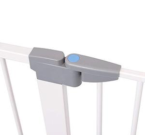 Barrera Puerta de seguridad para bebés para marco de puerta Puerta DE SEGURIDAD retráctil de metal ajustable para bebés Valla DE SEGURIDAD Escaleras Puerta para bebés o mascotas - Product Image 3