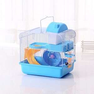 GMTPET Accessoires de voyage pour voiture Petits animaux non supportés Push-up Grande <span class=keywords><strong>cage</strong></span> pour <span class=keywords><strong>hamster</strong></span> <span class=keywords><strong>Cage</strong></span> pour <span class=keywords><strong>hamster</strong></span> en plastique double couche pour animaux de compagnie