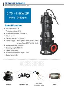 Meudy C 1.5-7.5KW ly tâm chìm bơm tiêu chuẩn <span class=keywords><strong>sump</strong></span> <span class=keywords><strong>Pit</strong></span> cho nước bẩn & nước thải với 10HP động cơ cung cấp điện - Product Image 3