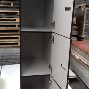 Equipo de gimnasia al aire libre, <span class=keywords><strong>armario</strong></span> portátil, taquillas para niños, laminado compacto de plástico ensamblado, casillero HPL, 10-15 años - Product Image 4