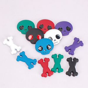 Personnalisé Drôle 3D alliage de Zinc métal Alien Crâne Emblème De Voiture Porte fenêtre Autocollants - Product Image 1