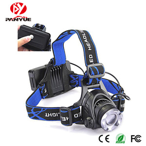 Lampada Frontale <span class=keywords><strong>LED</strong></span> Ricaricabile USB da 1000 Lumen T6, Impermeabile IPX5, <span class=keywords><strong>con</strong></span> 2 Batterie 18650, per Dropshipping - Product Image 2