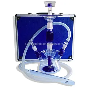 Wholesale High Quality Glass on Glass Hookah Shisha Pipe