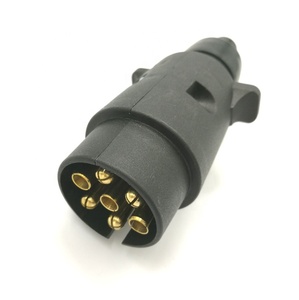 Chất Lượng Cao 7 Way 12V/24V Nhựa Trailer Cắm Ổ Cắm Kết Nối - Product Image 2