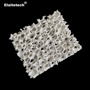 Трехмерная сетевая структура керамический пенопластовый фильтр для литья алюминия и алюминиевого сплава