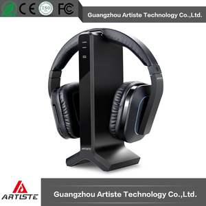 Auricular inalámbrico digital con un transmisor que tiene función de carga en la parte superior para ver la televisión - Product Image 1