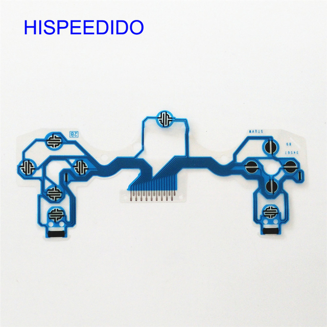 New Model Original Conductive Film Keypad PCB Circuit Flexible Ribbon Cable for sony playstation PS4 Controller Repair Parts