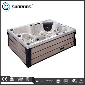 Sunrans bak mandi panas 3 orang, pasang dan Mainkan <span class=keywords><strong>Spa</strong></span> luar ruangan SR803D USA Balboa sistem akrilik mewah kesehatan <span class=keywords><strong>Spa</strong></span> resor kesehatan - Product Image 2