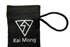 Juego de Cubiertos Plegables de Acero Inoxidable para Campamento al Aire Libre, con Bolsa de Tela, Ecológico - Product Image 2