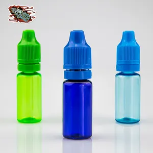 Botol Deterjen Cair Pet Biru 10Ml, Botol Tetes Cair Plastik Biru