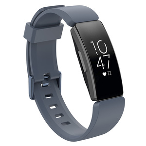 Tschick-Correa de silicona suave para <span class=keywords><strong>Fitbit</strong></span> Inspire & Inspire HR, pulsera deportiva de repuesto de tamaño pequeño - Product Image 6