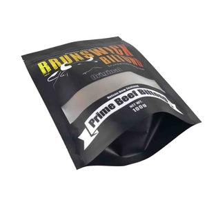 Superficie <span class=keywords><strong>mate</strong></span> impreso personalizado de pie cremallera bolsa 50g 100g <span class=keywords><strong>del</strong></span> <span class=keywords><strong>Sur</strong></span> África bitong bolsa de embalaje - Product Image 3