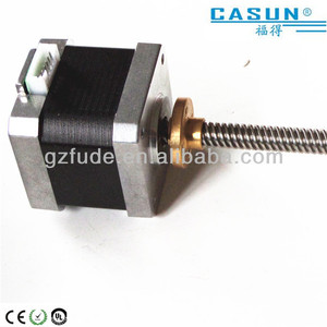 Casun lineal micro motores paso a paso 17 nema, 12v actuador lineal de plomo tornillo de motores paso a paso - Product Image 1