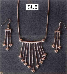 Conjuntos de collares y pendientes baratos Conjuntos de Plata de Ley 925 Hechos a medida Personalizados Vvs Vvs1 Moissanite al por mayor - Product Image 1