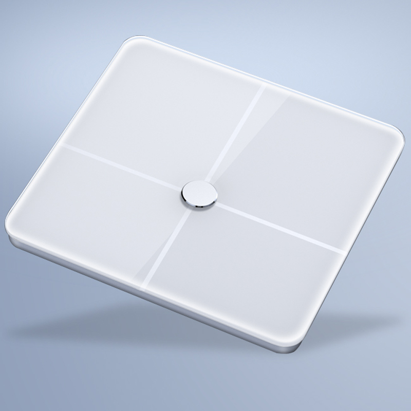 Умные цифровые весы Amazon Prime, со стеклянным дизайном, Bluetooth, для определения жира в теле