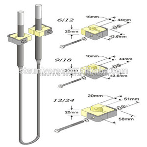 <span class=keywords><strong>Elemento</strong></span> Calefactor Eléctrico de Disiliciuro de Molibdeno STA 1700C - Product Image 2