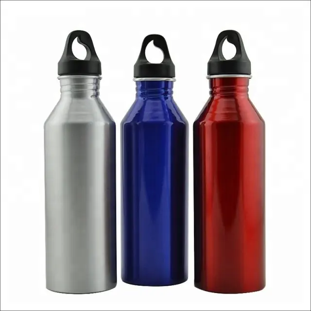 Bouteille d'eau thermo-isolante pour sportif, en aluminium et acier inoxydable 304, sans BPA, contenant personnalisé, thermos, 6 ml