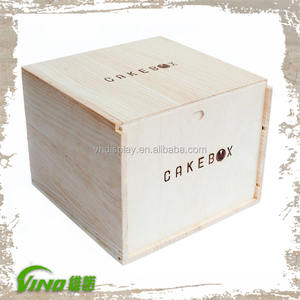 Shabby Chic Handmade Wood <b>Cake</b> <b>Carrier</b> Box,Desktop Compartments <b>Cake</b> Stand Holder,Custom Spice Display Rack - Product Image 5