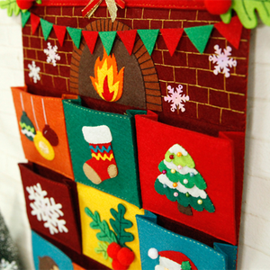 latest design high quality storage bag home decoration accessories felt wall hanging