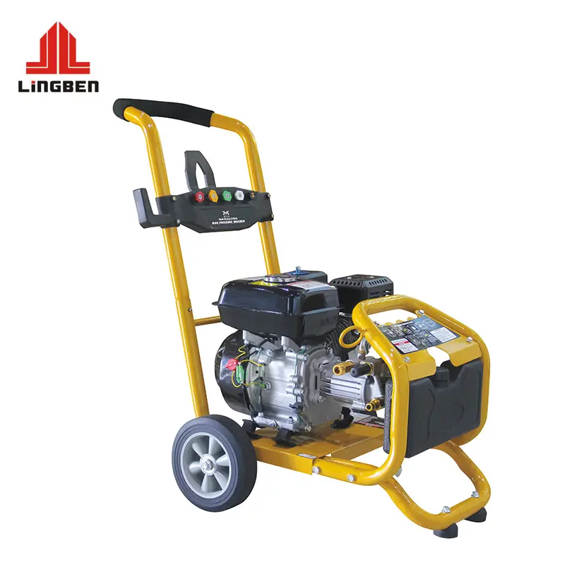 LB-170D 5.5Hp Mesin 150Bar 2200Psi 4 Stroke Taman Alat Bensin Bensin Pembersih dengan Tekanan Air