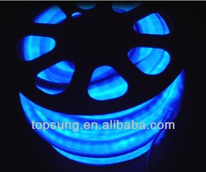 110v 5050 smd rgb pleine couleur chaning led neon flex corde - Product Image 4